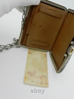 Vintage Made for Tiffany & Co Sterling Silver Purse Wristlet Wallet Coin Pencil