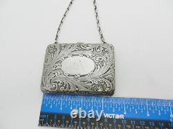 Vintage Made for Tiffany & Co Sterling Silver Purse Wristlet Wallet Coin Pencil