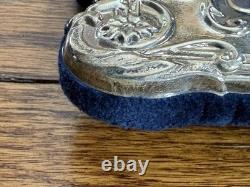 Vintage Ornate Large Sterling Silver Frame, Made In ENGLAND