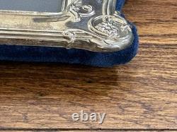 Vintage Ornate Large Sterling Silver Frame, Made In ENGLAND