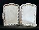 Vintage Peruvian Sterling Silver compact Double Picture Frame made by Ilaria