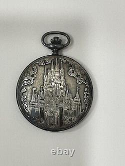 Vintage Rare Disney Pocket Watch Sterling Silver Limited Edition Swiss Made