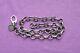 Vintage Rare Sterling Silver Hand Made Chain 57.5 grams 18.5/8 long 11 mm Wide