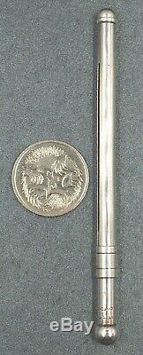 Vintage Retractable Swizzle Stick Sterling Silver Made in England