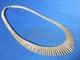 Vintage Sterling Silver. 925 Italian Fringe Necklace Italy Made Jewel