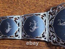 Vintage Sterling Silver Bracelet 43.1 Grams Custom Made