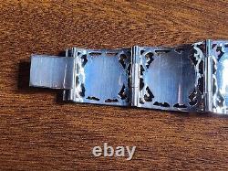 Vintage Sterling Silver Bracelet 43.1 Grams Custom Made