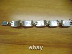 Vintage Sterling Silver Bracelet Made in Mexico