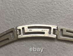 Vintage Sterling Silver Chain Necklace Made In Egypt 16.54g
