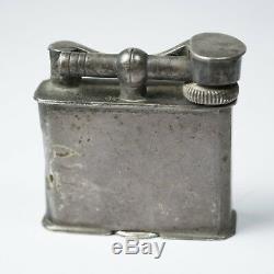 Vintage Sterling Silver Lift Arm Pocket Cigarette Lighter Made in Mexico 1.5 T