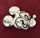 Vintage Sterling Silver Mickey Mouse Hand? Made Belt Buckle HEAVY? 4.4 oz
