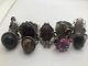 Vintage Sterling Silver Ring Lot Of 10 Native American Navajo Hand Made