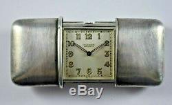 Vintage Swiss Made Movado Ermeto Chronometre Sterling Silver Purse Watch lot. 11