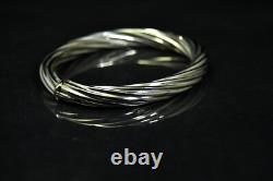 Vintage Unique Hand Made Artdeco Sterling Silver Bracelet 30 Grams