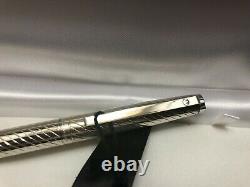 Vintage Waldmann Sterling Silver Ballpoint Pen New Old Stock Made In Germany