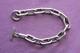 Vtg Sterling Silver Hand Made Biker Bracelet 59 grams 8 3/4 Long