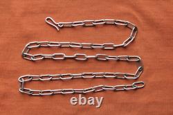 Vtg Sterling Silver Hand Made Bikers Chain 23.2 grams 21 5mm