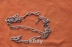 Vtg Sterling Silver Hand Made Bikers Chain 23.2 grams 21 5mm