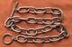 Vtg Sterling Silver Hand Made Bikers Choker Chain 77.8 grams 17 1/4 13mm