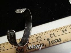 WOW Pawn RARE WOW ZUNI STERLING CUFF WITH HAND MADE SNAKES. FUN FUN