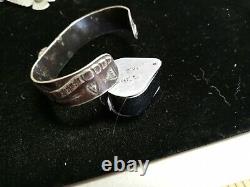 WOW Pawn RARE WOW ZUNI STERLING CUFF WITH HAND MADE SNAKES. FUN FUN