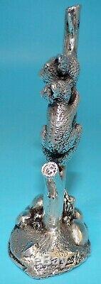 Wah Ming Chang SIGNED SOLID STERLING SILVER KOALA & CUB 365 GRAMS ONLY 3 MADE