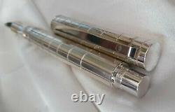 Waldmann Xetra Sterling Silver 925 Fountain Pen Medium Nib Made In Germany