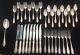 Watson/Wallace King Philip Sterling Silver Service For 8 Flatware Set Made USA