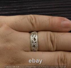 Wedding Bands His & Her Couple Love Band Ring Ring Set Real 925 Sterling Silver