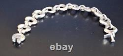 Well Made Solid Cast 925 Sterling Silver Bracelet