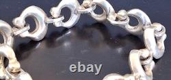 Well Made Solid Cast 925 Sterling Silver Bracelet