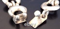 Well Made Solid Cast 925 Sterling Silver Bracelet