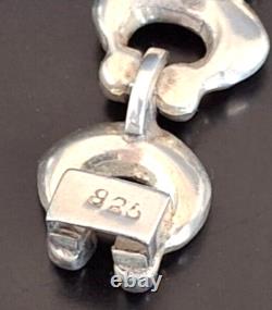 Well Made Solid Cast 925 Sterling Silver Bracelet