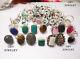 Wholesale Rings Lots Mix Gemstones 925 Sterling Silver Overlay Jewellery