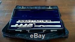 Wilkins Model Sterling Silver flute with B-foot hand-made by Artley