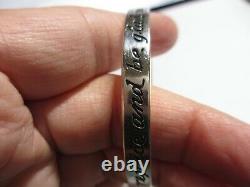 XRARE James Avery Sterling Psalm 413 This is the day the Lord has made Bangle