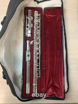 Yamaha 481 II Sterling Silver 925 Flute With Case Made In Japan