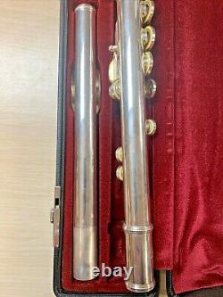 Yamaha 481 II Sterling Silver 925 Flute With Case Made In Japan