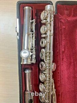 Yamaha 481 II Sterling Silver 925 Flute With Case Made In Japan