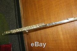 Yamaha Professional Japanese-Made Solid Sterling Silver YFL 481 II 925 Flute