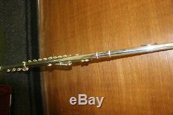 Yamaha Professional Japanese-Made Solid Sterling Silver YFL 481 II 925 Flute