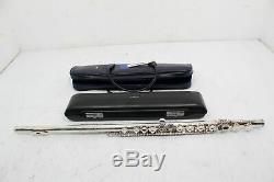 Yamaha YFL 34 Sterling Silver Flute With Case Made In Japan Read Description